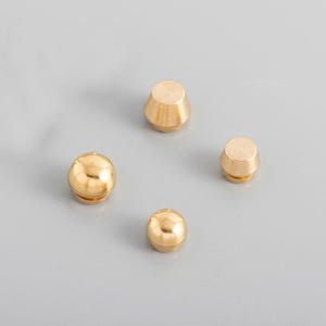 真鍮製スクリューバッグ財布足 10 12 mm スクリュースタッドボタン シカゴネイルリベット レザークラフト ベルトカラー カフバンド ウォレット財布