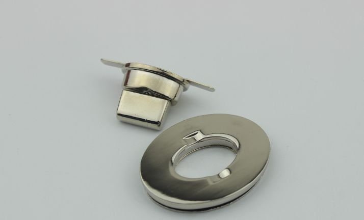 turn lock wallet purse locks twist-locks Purse Flip Locks gunmetal 45 mm  AB36
