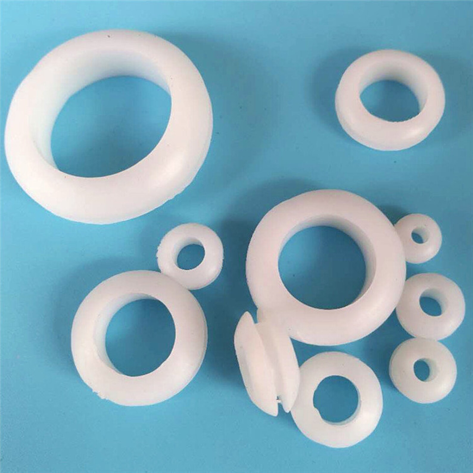 Rubber Silicone Grommet Mason Jar Cup Lid 330mm Round Food Etsy
