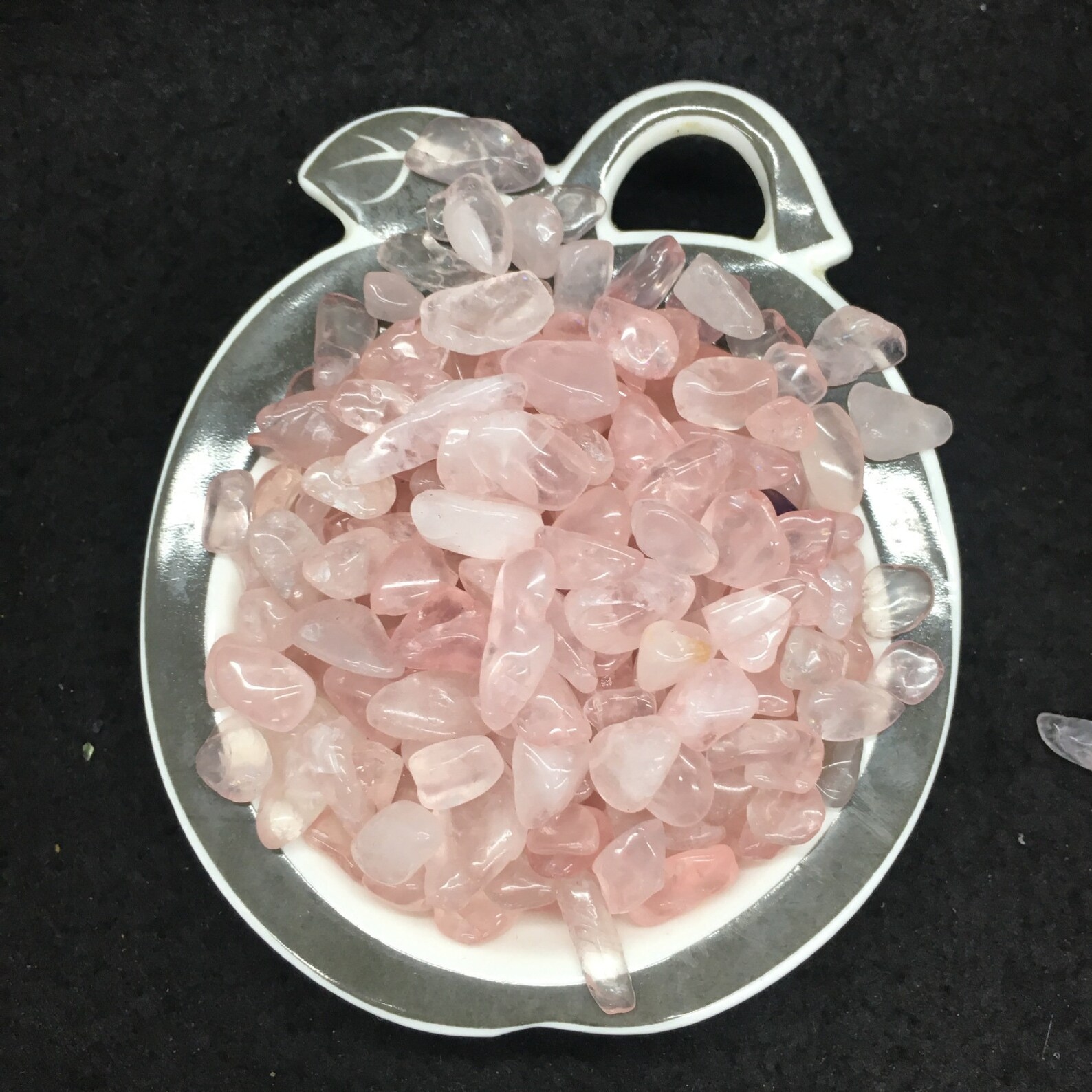 3.5oz Natural Rose Quartz Fish Aquarium Gravel Vase Filler Etsy