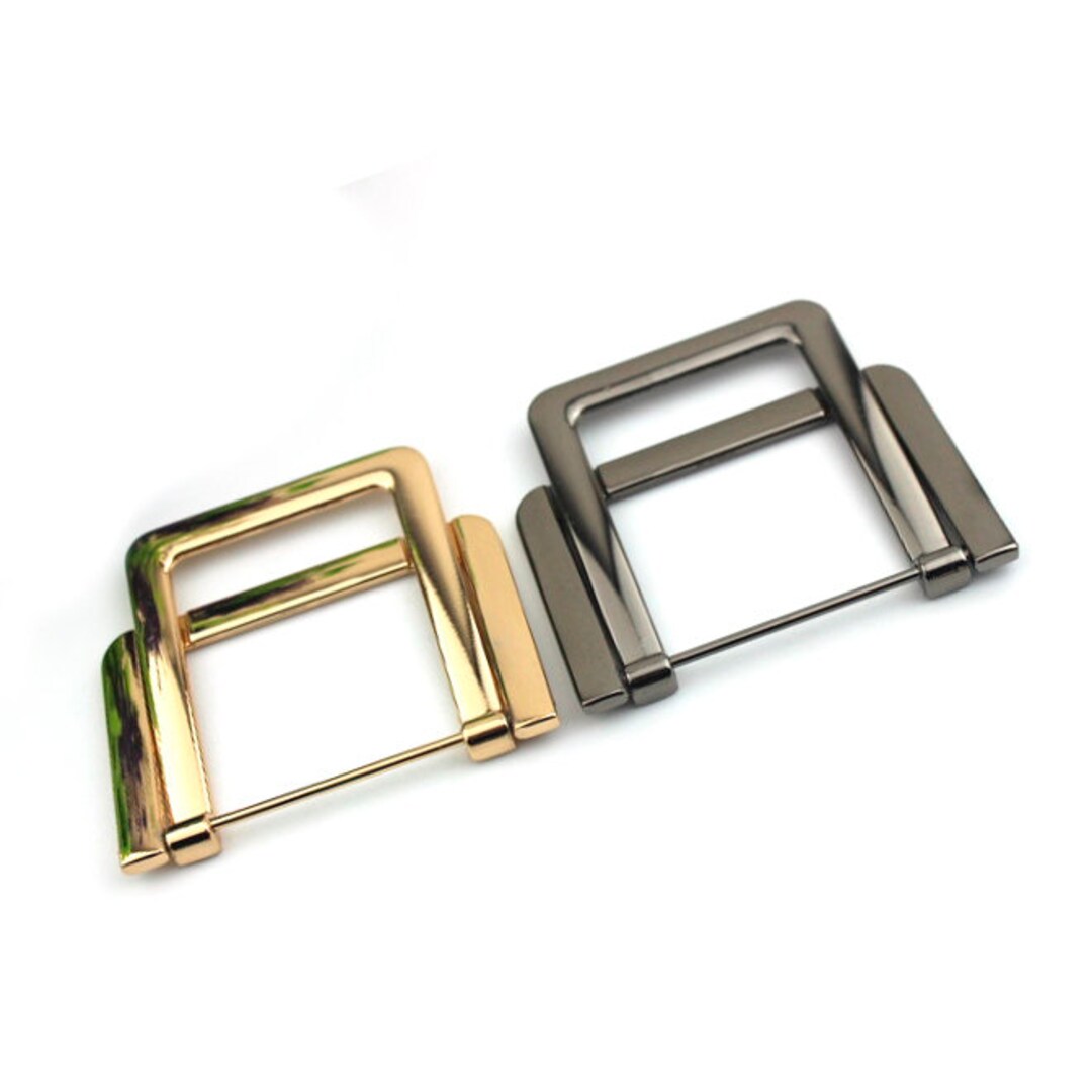 Purse Strap Slider Bag Hardware Metal Rectangle Double Loop Slide