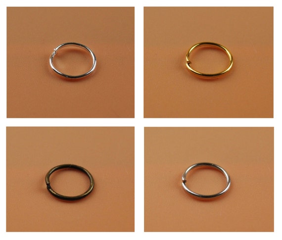 Jump Rings Connector Accessorie  Twisted Rings Jewelry Making