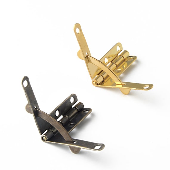 6 Pack HowTool Triangle Hinge Pin Door Stopper Antique Bronze