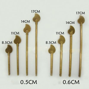 Messing Box Rod Schlüssel Vorhängeschloss Möbel Dekorative Tür Schrank chinesischen Dekor alten Vintage Style Antik Bronze Ton