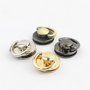 Strap Kette Griffe Stecker 1/10 Stück Bag Hardware Metall Lock Buckle Gold Schwarz Silber Bronze Handmade Geldbörse Handtasche Rucksack machen 18 mm