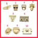 see more listings in the Purse Handbag Hardware section