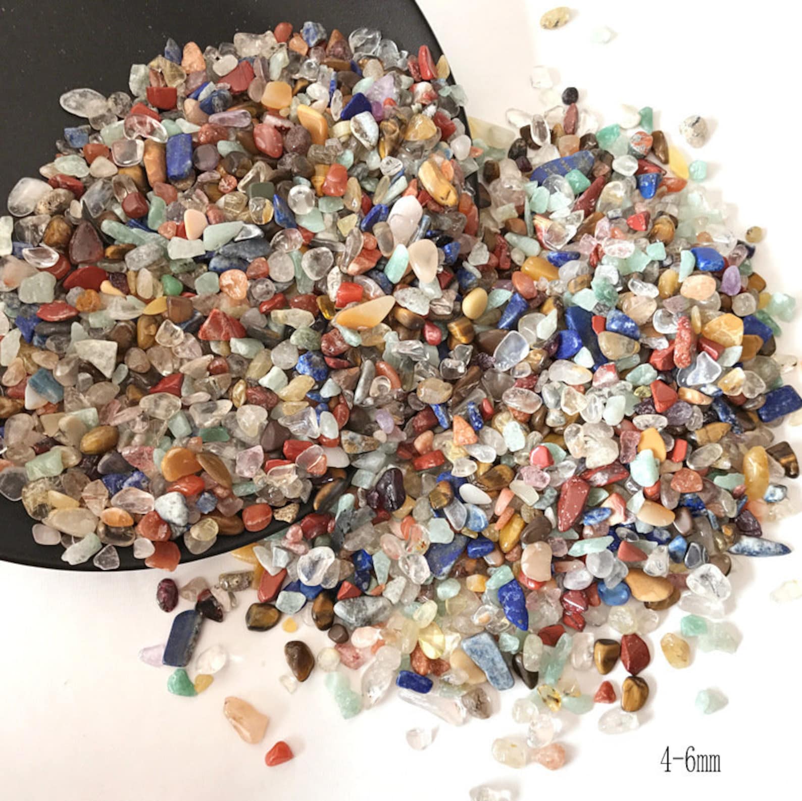 Natural Colorful Quartz Aquarium Fish Tank Gravel 3.5oz Vase Etsy