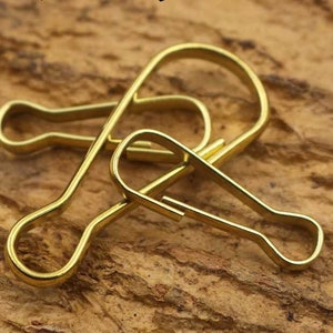 "Massiver Messing-Schlüsselhalter Lanyard Clip Kette Ring Fob Karabinerhaken 25 35 50 mm 2 ""Kürbis Kalebasse Aufhänger Gürtel Brieftasche Hochleistungs-Lederfertigkeit"