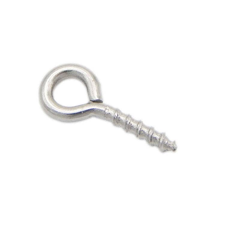 Screw Eye Hook / Screw Eye Bail / Screw Eye Pin / Screw Hook Bails (5m, MiniatureSweet, Kawaii Resin Crafts, Decoden Cabochons Supplies