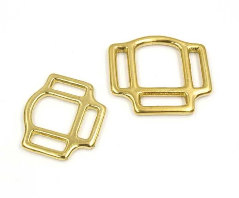 Solid Brass 3 Sided Halter Ring Harness Ring Buckle Horse Etsy
