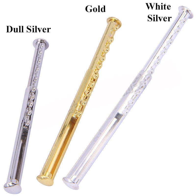 Brass Multi-Strand Ring Row Magnetic Tube Bar Slide Lock Clasp Closur…