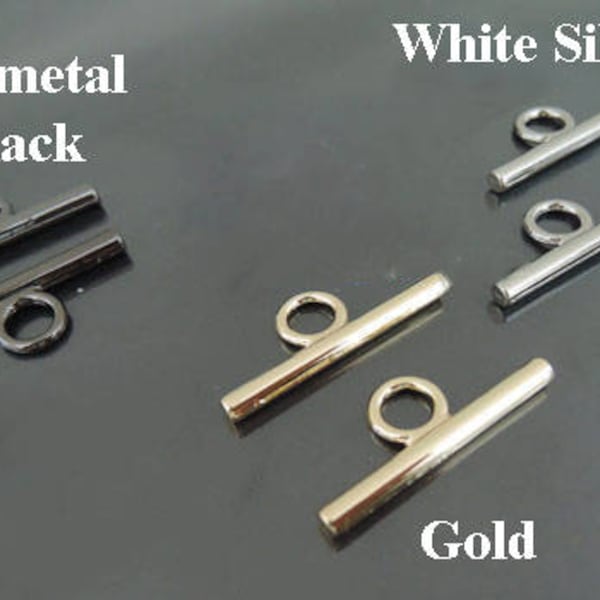 Alloy Metal Toggle Clasp OI OT Strap Connector Top Loop Bar 25 mm 32mm 1" Purse Making Hardware Leathercraft Leather Craft