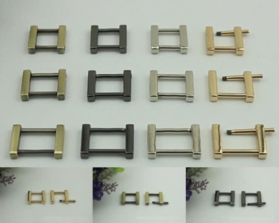 Horseshoe Handbag Connector 10pcs Bag Hardware Light Gold Metal