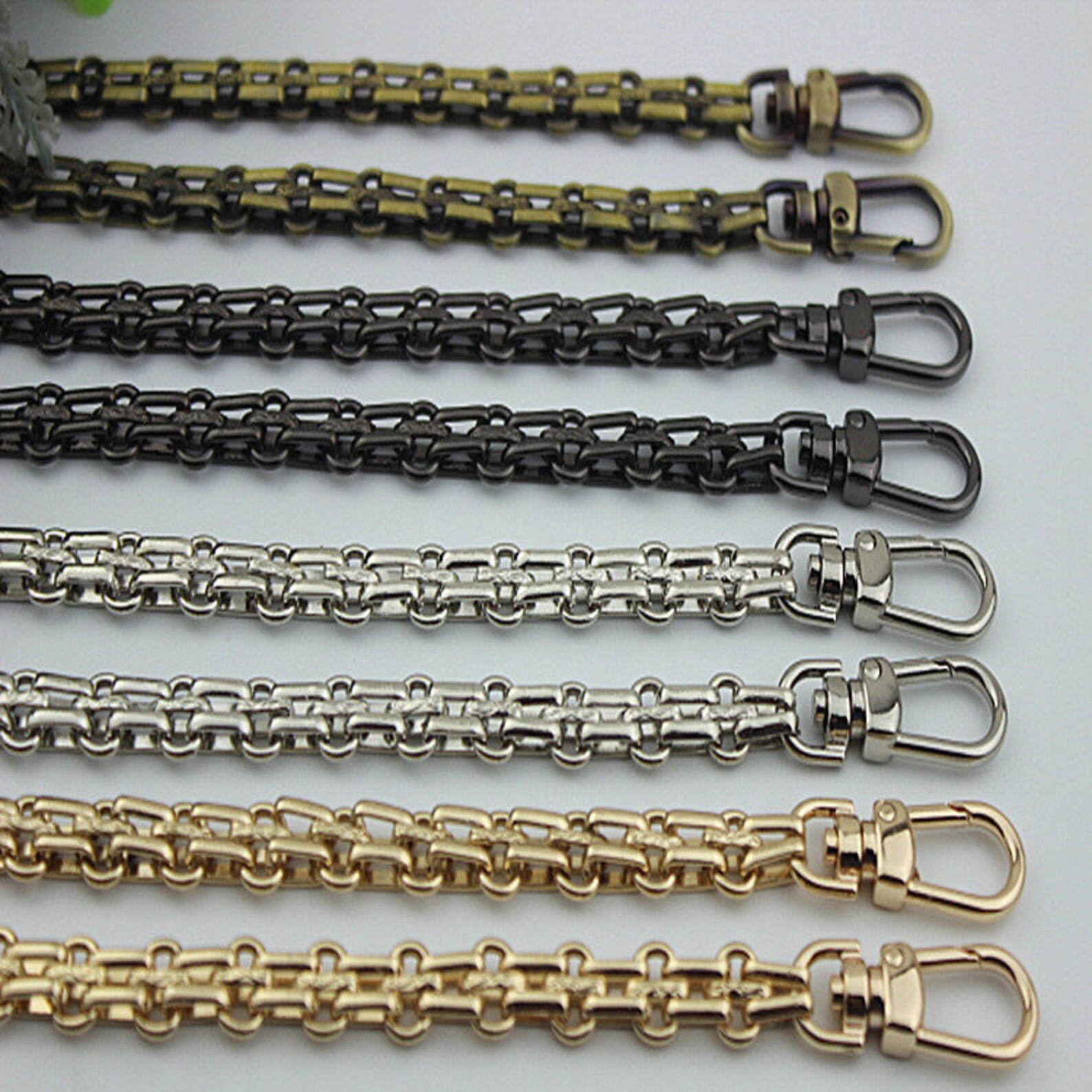 Purse Chain Bag Hardware Metal Crossbody Gold Silver Gunmetal Etsy
