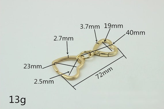 Solid Brass Scissor Snap Square Eye Swivel Trigger Snap Hook Lobster Clasp  Bag Purse Strap Dog Leash Key Fob Rein Dive EDC Leathercraft 