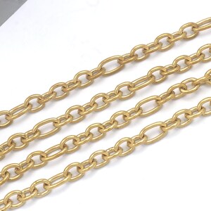 Massivem Messing Dicke Glatte klobige Kabelkette Link 2,2 mm Dicke Unfertige Männer Halskette Hals Hochleistungs-Umhängetasche Geldbörse Brieftasche Riemen