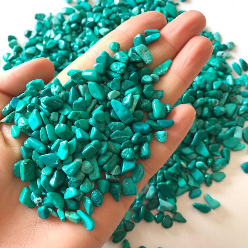 Natural Stone Turquoise Imitation Fish Aquarium Gravel 3.5oz Etsy