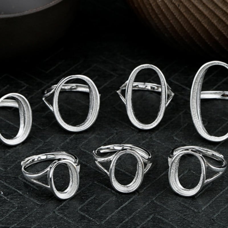 Ring Without R Ring Settings Without Stone - Etsy