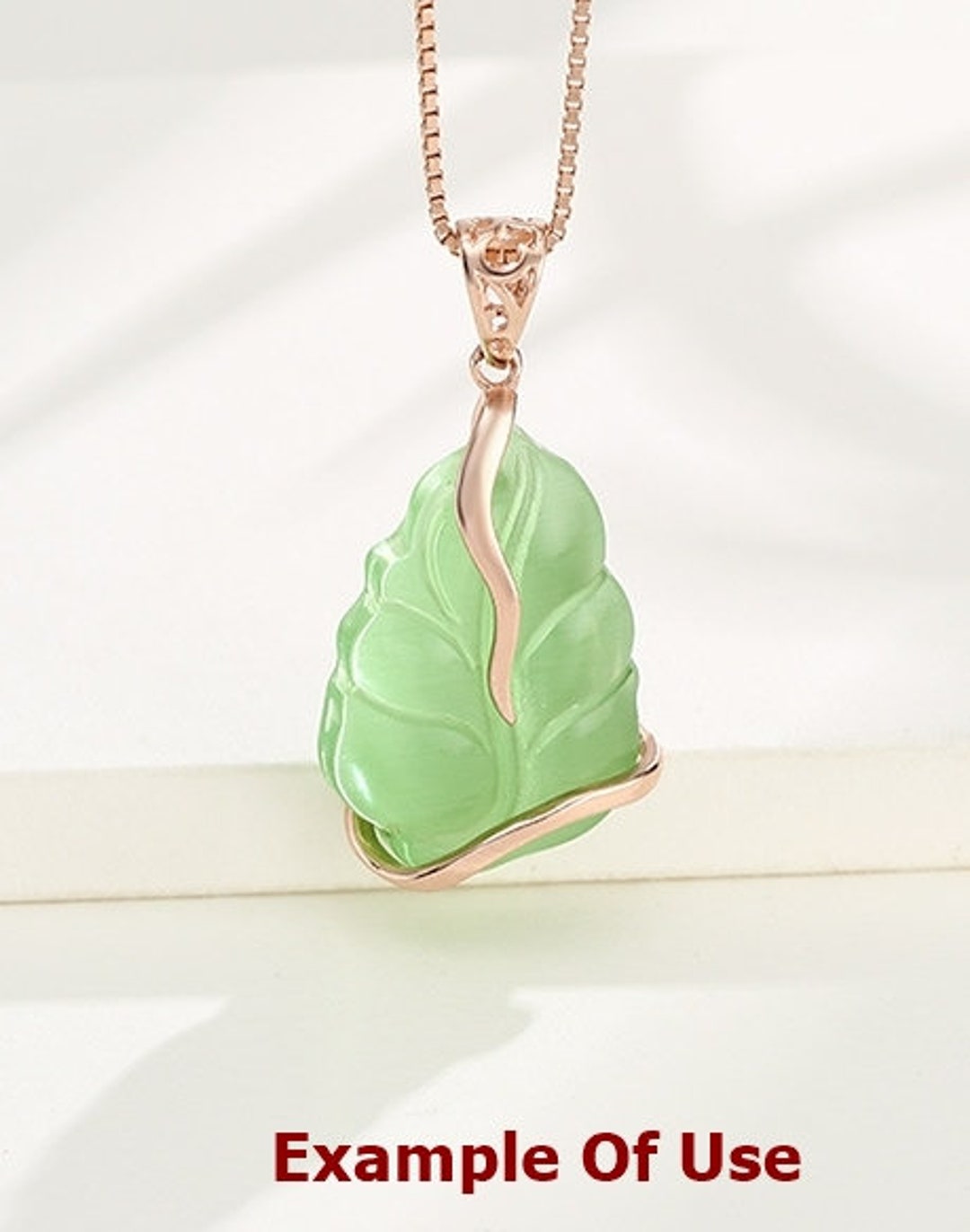 Platinum Freeform Pendant