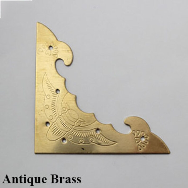 Decorative Triangle Wave Flat Corner Protector Bracket Decor Etsy