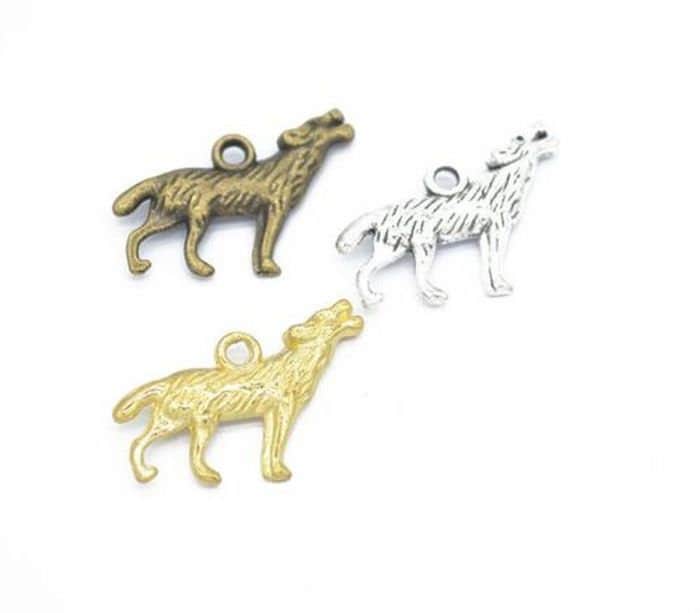 Pendant Dog Charm Coyote Charm Wolf Charm Howling Dog Charm Werewolf Charm Pendant Dog Charm Coyote Charm Wolf Charm Howling Dog Charm Werewolf Charm