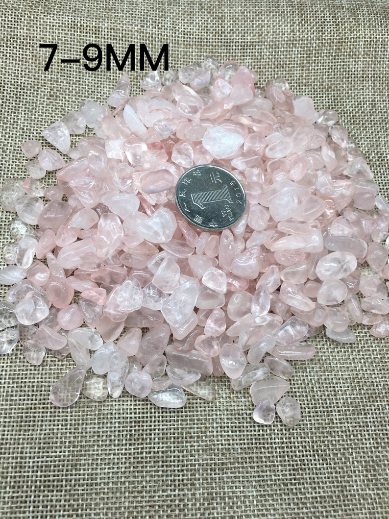 3.5oz Natural Rose Quartz Fish Aquarium Gravel Vase Filler Etsy