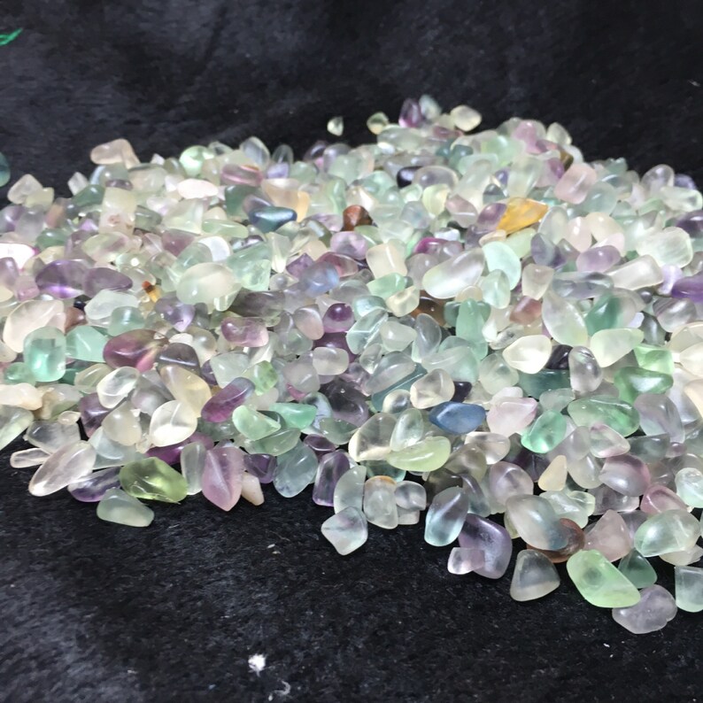 Natural Fluorite Fish Aquarium Fish Tank Gravel 3.5oz Vase Etsy