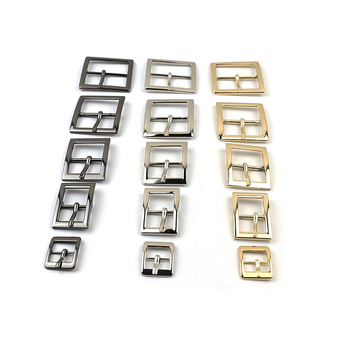 Purse Strap Slider Bag Hardware Metal Rectangle Double Loop Slide