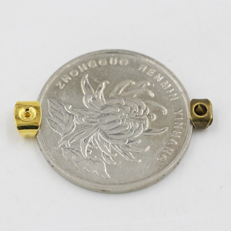 Stud Earring Back Butterfly Earnut Stopper Safety Clutch Etsy