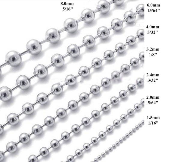 Military ball chain hotsell
