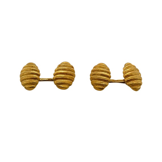 Buccellati 18K Yellow Gold Cufflinks