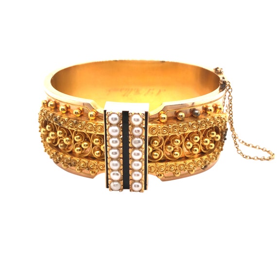 Antique Victorian Bangle Bracelet.