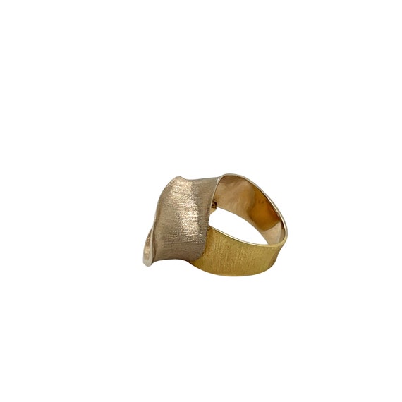 H Stern 18K Yellow and White Gold Ring - image 2