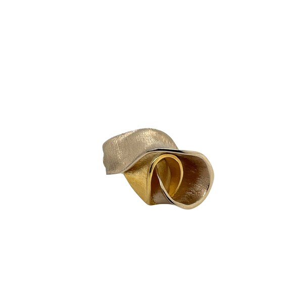 H Stern 18K Yellow and White Gold Ring - image 4