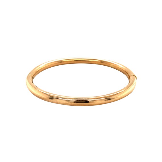 14k Yellow Bangle Bracelet