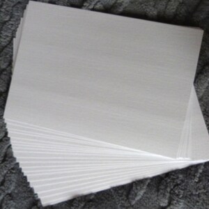 A4 texturerad kartong vit linne 300gsm 20 ark bild 2
