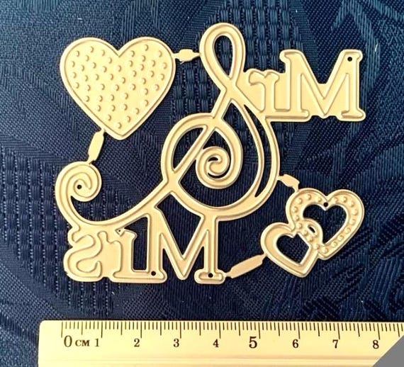 Matrices De Découpe Couple/mariage - Formes Cœur, Clé, Amour, Pour Scrapbooking, Cartes DIY