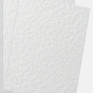 Papier martelé blanc de qualité A4, 300 g/m², 20 feuilles