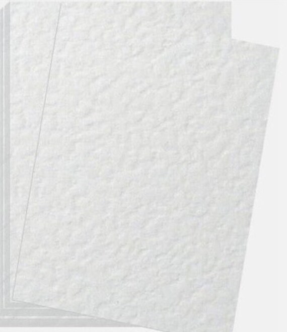 A4 Quality White Hammered Card 300gsm 20 Sheets