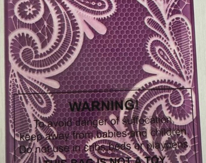 Gemini Gossamer Lace Embossing Folder 5x7inch 3D NO ORIGINAL PACKAGING ...