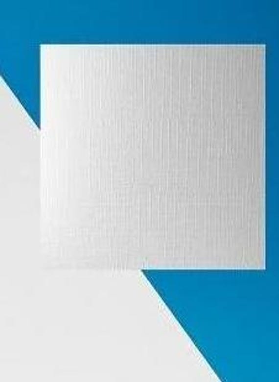 A4 Textured Card White Linen 300gsm 20 Sheets