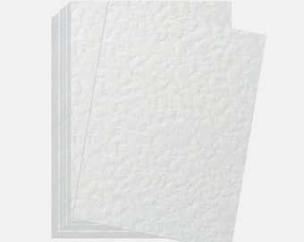 A4 Quality White Hammered Card 300gsm 40 Sheets