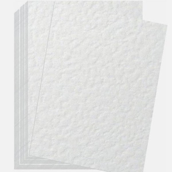 A4 Quality White Hammered Card 300gsm 40 Sheets