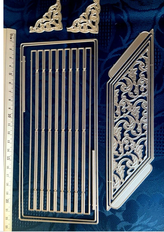 Metal Nested Die Cuts Symmetrical Gate Door Frame Cutting Dies for