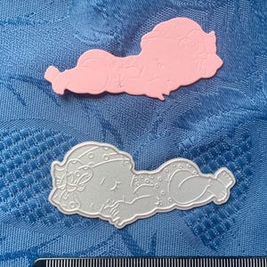 Petite matrice de découpe pour le sommeil de bébé pour la fabrication de cartes / le scrapbooking / le découpage