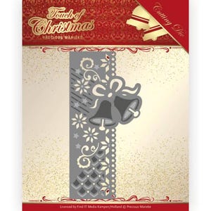 Edle Hauch von Weihnachten Cut/Prägestempel/Border/Edger/Glöckchen