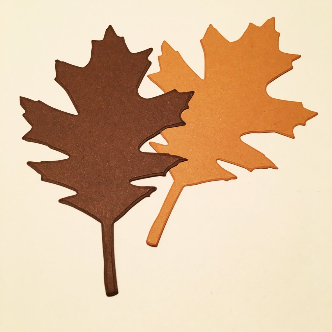 Paper Leaves Paper Craft Card Making Die Cut From High Etsy UK