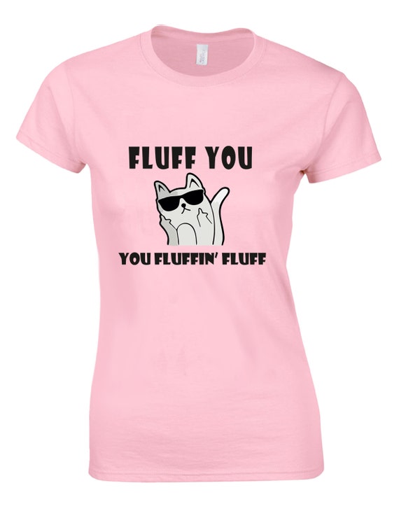 Fluff You Fluffin Fluff Funny Cat Quote Cup Coasters Dining Table Cork Board