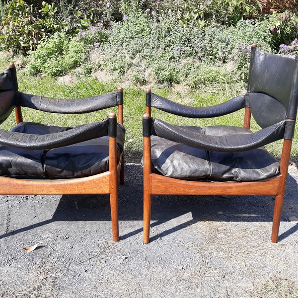 Danish,Modus,lounge chairs pair,Kristian Vedel for Soren Willadsen,Nice original set