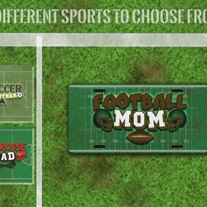 Sports Family MINI License Plate